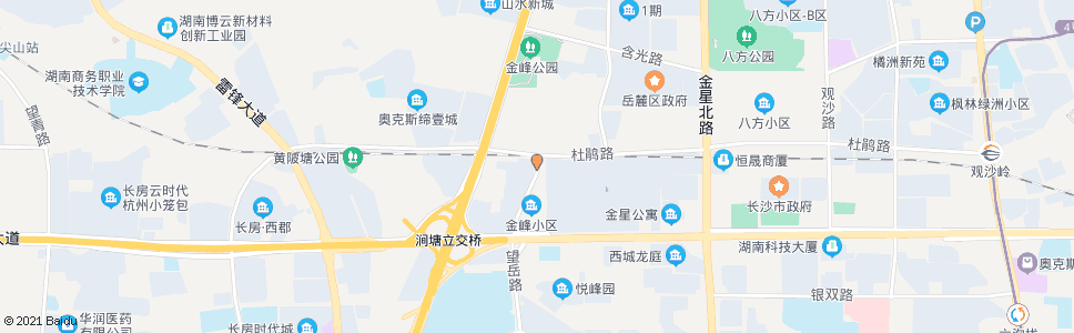 长沙望岳路_公交站地图_长沙公交_妙搜公交查询2024