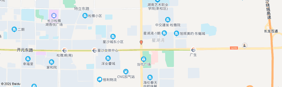 长沙东八路口(米山桥村)_公交站地图_长沙公交_妙搜公交查询2024