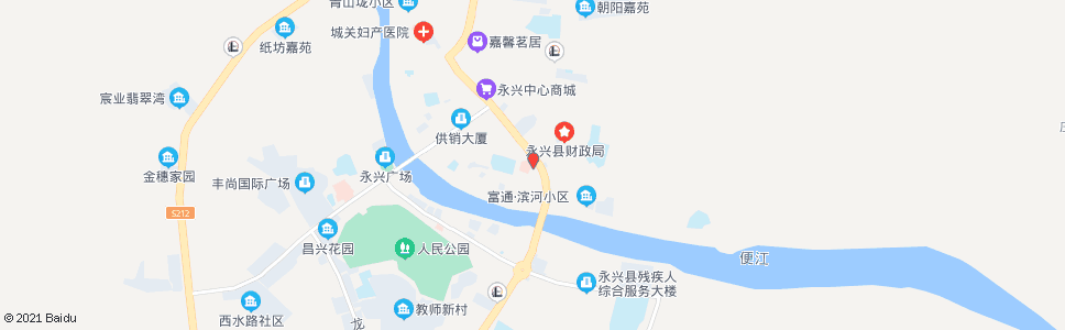 郴州永兴县人民医院_公交站地图_郴州公交_妙搜公交查询2024