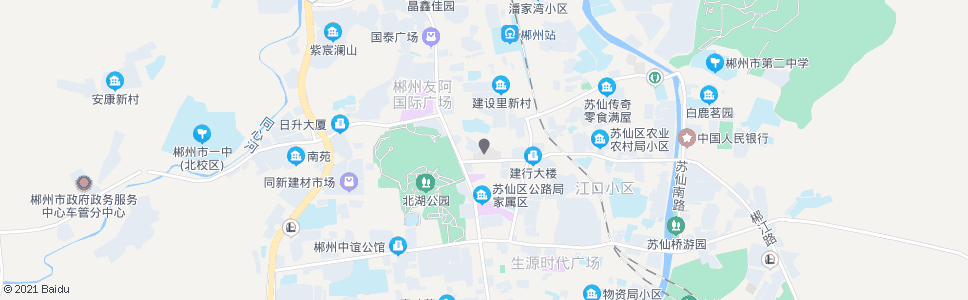 郴州市三医院_公交站地图_郴州公交_妙搜公交查询2024