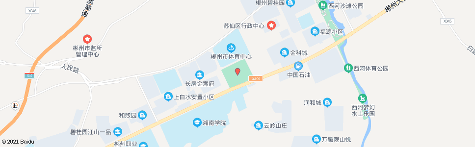 郴州国际南路郴州大道路口_公交站地图_郴州公交_妙搜公交查询2024