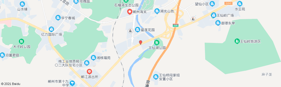 郴州耒宜高速管理处(坝下)_公交站地图_郴州公交_妙搜公交查询2024