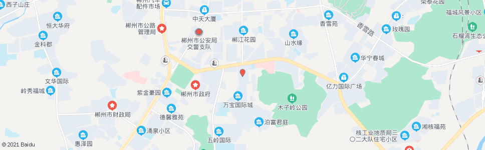 郴州南湖路青年大道路口_公交站地图_郴州公交_妙搜公交查询2024