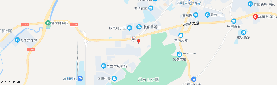 郴州兴城路郴州大道路口_公交站地图_郴州公交_妙搜公交查询2024