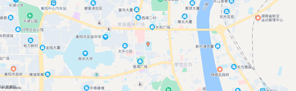 衡阳市二中_公交站地图_衡阳公交_妙搜公交查询2024