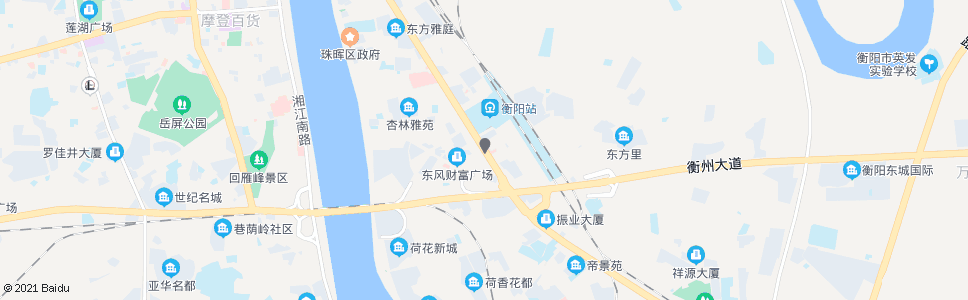 衡阳衡阳火车站(招呼站)_公交站地图_衡阳公交_妙搜公交查询2024