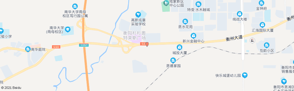 衡阳小桥眼_公交站地图_衡阳公交_妙搜公交查询2024