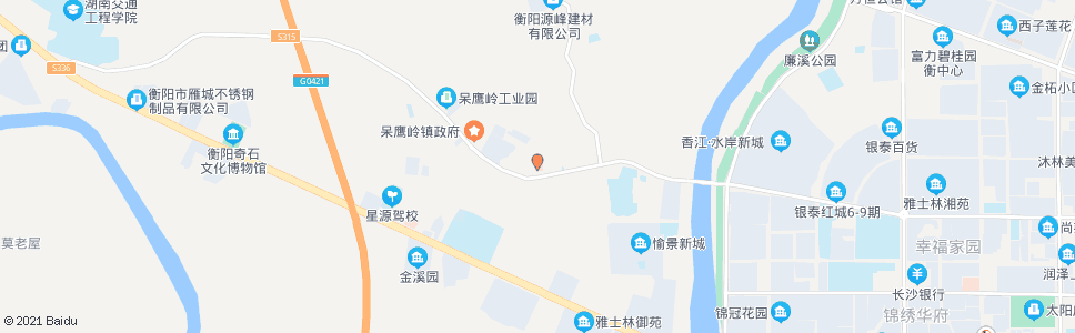 衡阳招呼站(呆鹰岭医院二门诊)_公交站地图_衡阳公交_妙搜公交查询2024