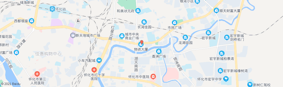 怀化市建委_公交站地图_怀化公交_妙搜公交查询2024