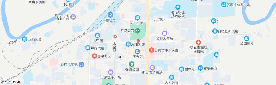 娄底石马路口_公交站地图_娄底公交_妙搜公交查询2024