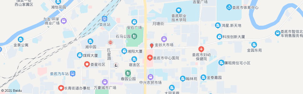 娄底市环卫处_公交站地图_娄底公交_妙搜公交查询2024