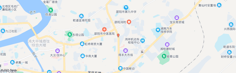 邵阳双坡南路口_公交站地图_邵阳公交_妙搜公交查询2024