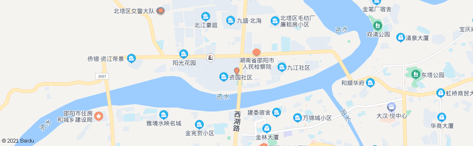 邵阳新月超市_公交站地图_邵阳公交_妙搜公交查询2024