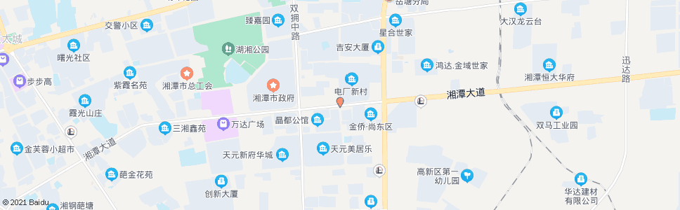 湘潭农贸市场_公交站地图_湘潭公交_妙搜公交查询2024