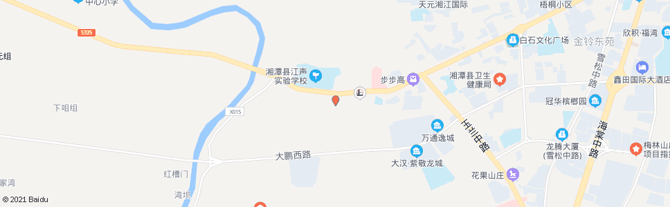 湘潭湘莲大道路口(老变电站)_公交站地图_湘潭公交_妙搜公交查询2025