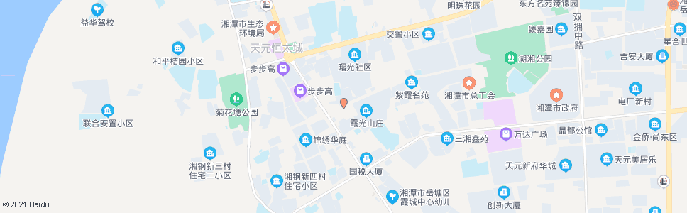 湘潭建霞路口_公交站地图_湘潭公交_妙搜公交查询2024