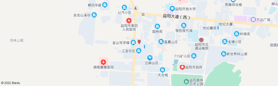 益阳市建设局(海棠路办公区)_公交站地图_益阳公交_妙搜公交查询2024