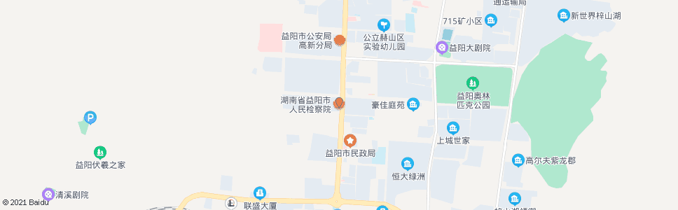 益阳市检察院_公交站地图_益阳公交_妙搜公交查询2024