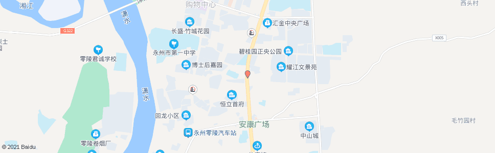 永州零陵商业学校_公交站地图_永州公交_妙搜公交查询2024