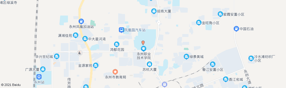 永州市职院信息工程学院_公交站地图_永州公交_妙搜公交查询2024