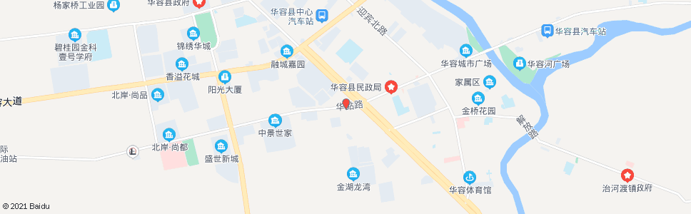 岳阳华鲇路工农桥西_公交站地图_岳阳公交_妙搜公交查询2025