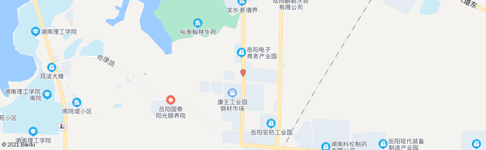 岳阳奇康路口_公交站地图_岳阳公交_妙搜公交查询2024