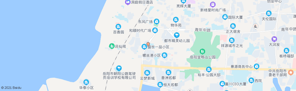 岳阳第六中学_公交站地图_岳阳公交_妙搜公交查询2024