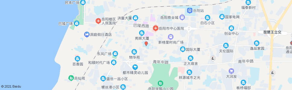 岳阳东方红小学_公交站地图_岳阳公交_妙搜公交查询2024