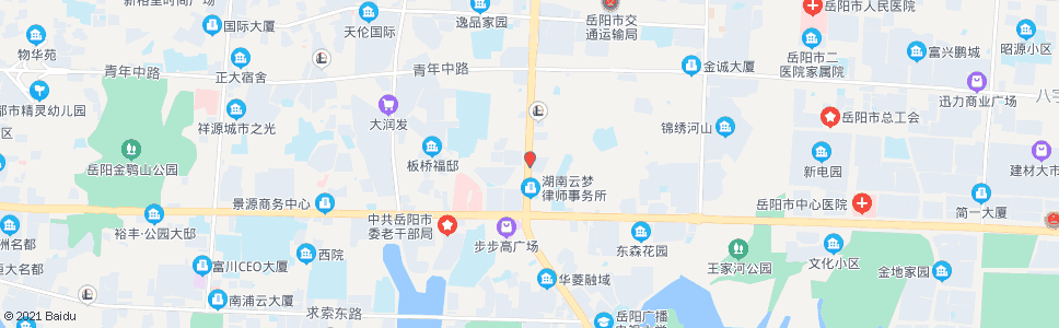 岳阳云梦律师楼_公交站地图_岳阳公交_妙搜公交查询2024