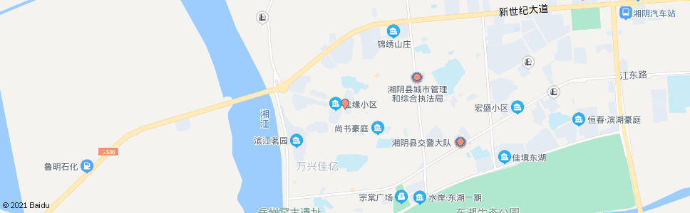 岳阳一桥东路桥东市场_公交站地图_岳阳公交_妙搜公交查询2024