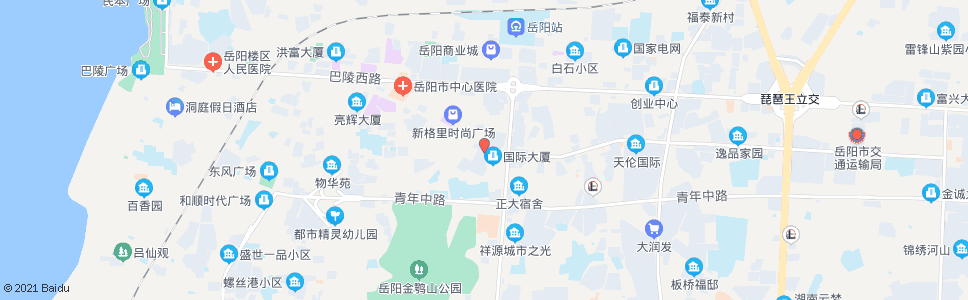 岳阳九盛家居_公交站地图_岳阳公交_妙搜公交查询2024