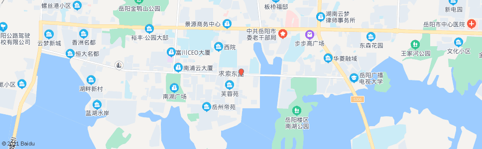 岳阳市城管局_公交站地图_岳阳公交_妙搜公交查询2024