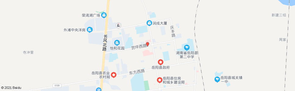 岳阳一桥西路房产局_公交站地图_岳阳公交_妙搜公交查询2025