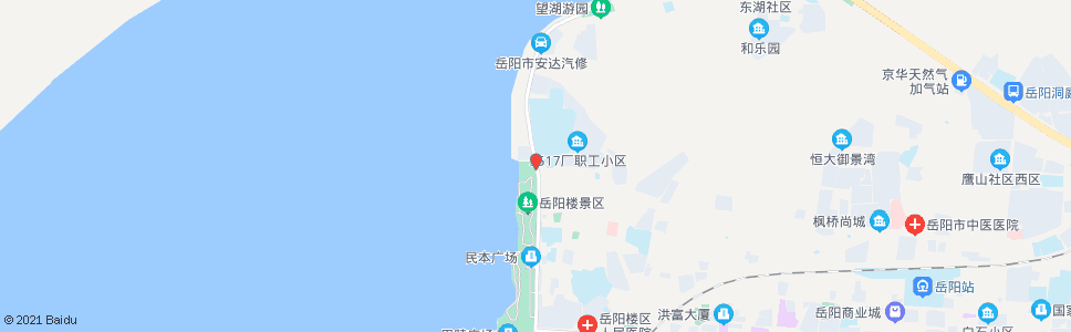 岳阳市一中_公交站地图_岳阳公交_妙搜公交查询2024