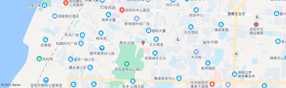 岳阳市四中_公交站地图_岳阳公交_妙搜公交查询2024