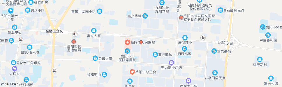 岳阳旭园路口_公交站地图_岳阳公交_妙搜公交查询2024