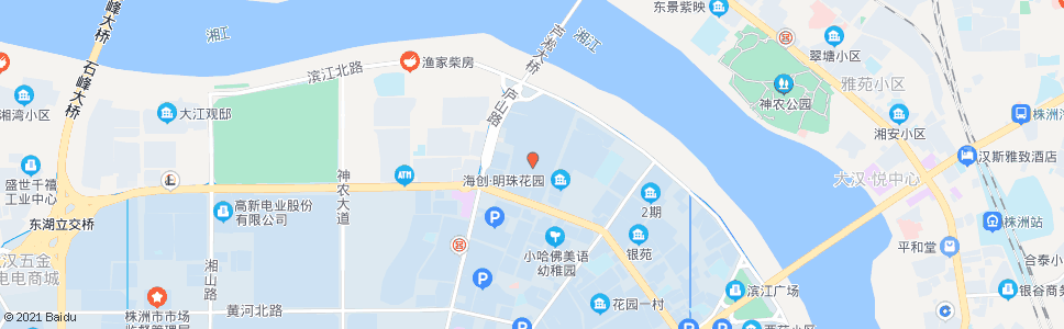 株洲湘银小区_公交站地图_株洲公交_妙搜公交查询2024