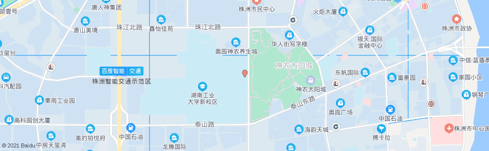 株洲湖南工大东门(河西工大)_公交站地图_株洲公交_妙搜公交查询2024