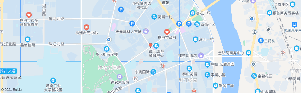 株洲黄河路口_公交站地图_株洲公交_妙搜公交查询2024