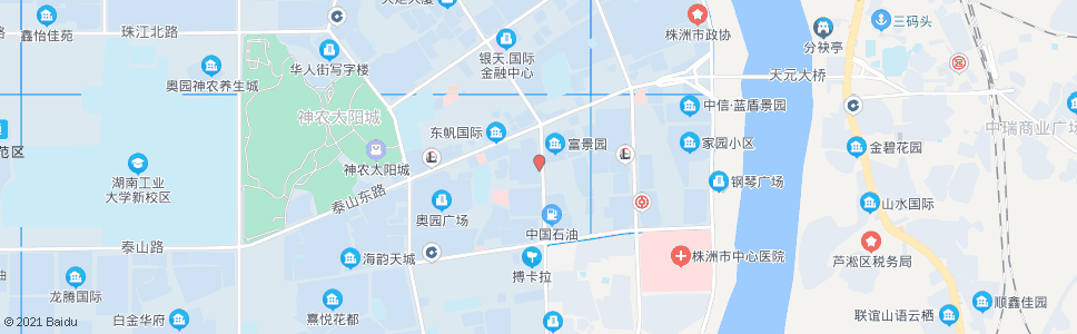 株洲416地质队_公交站地图_株洲公交_妙搜公交查询2024