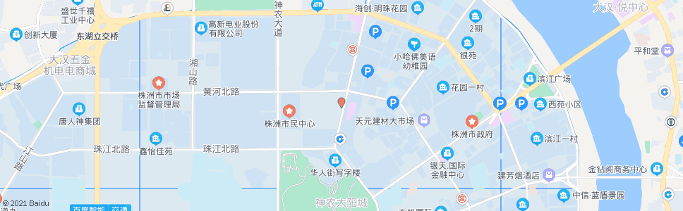 株洲北师大附校_公交站地图_株洲公交_妙搜公交查询2024