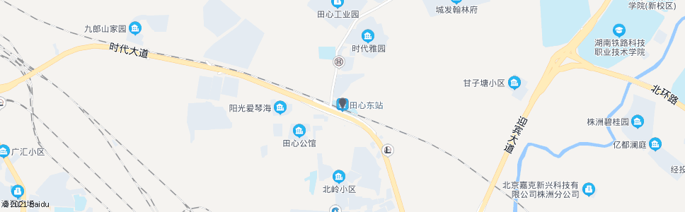 株洲电厂新村(汽车东站)_公交站地图_株洲公交_妙搜公交查询2024