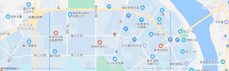 株洲人防办_公交站地图_株洲公交_妙搜公交查询2024