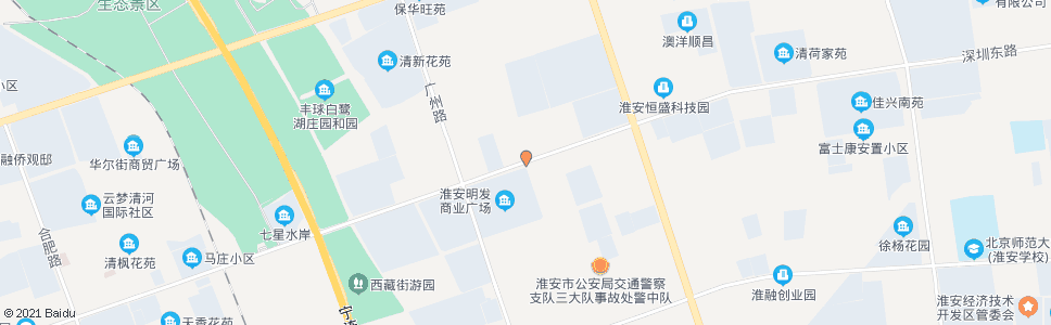 淮安清拖路_公交站地图_淮安公交_妙搜公交查询2024