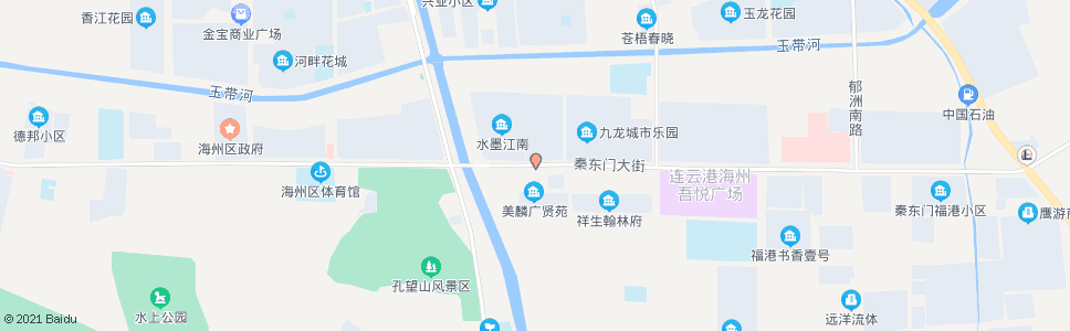 连云港秦东门大街南极路(南)_公交站地图_连云港公交_妙搜公交查询2024