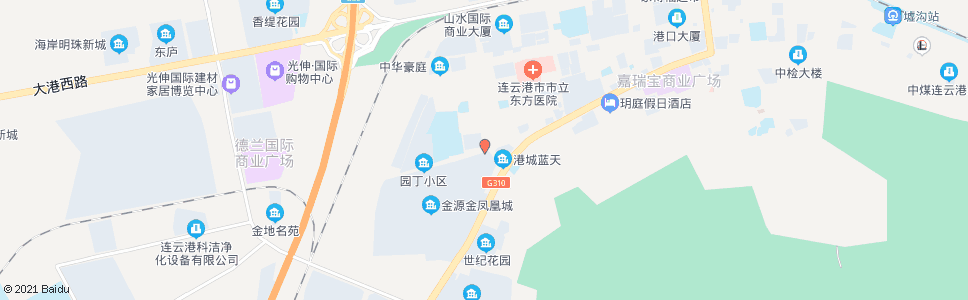 连云港西小山路口_公交站地图_连云港公交_妙搜公交查询2025