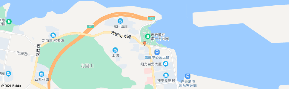 连云港金海国际_公交站地图_连云港公交_妙搜公交查询2024