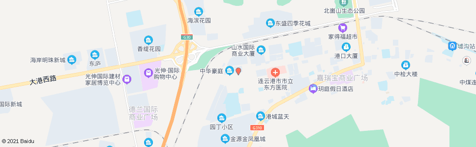 连云港西园小区北门_公交站地图_连云港公交_妙搜公交查询2024