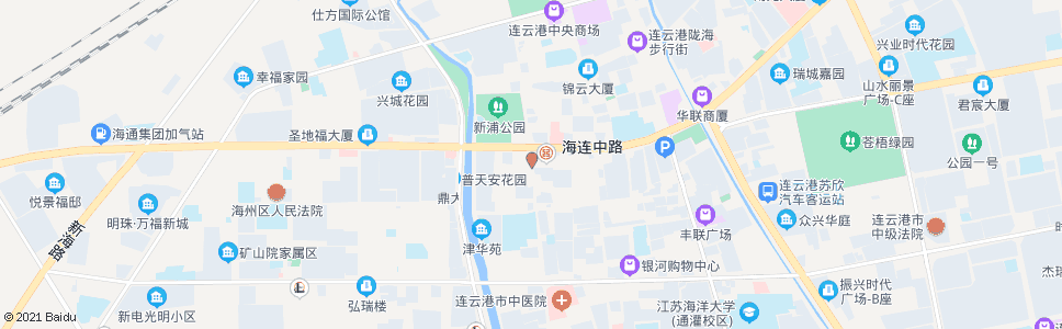 连云港明珠大酒店_公交站地图_连云港公交_妙搜公交查询2024