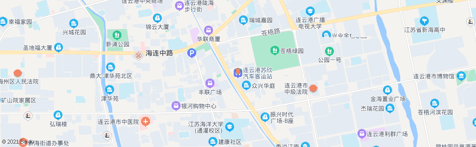 连云港苏欣快客站_公交站地图_连云港公交_妙搜公交查询2024